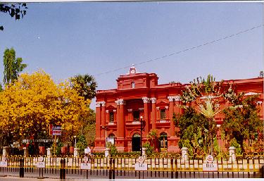Museum with Blossoms