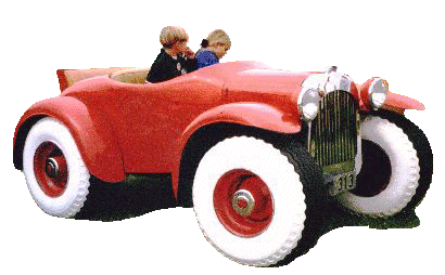 Donald Ducks Bantam car