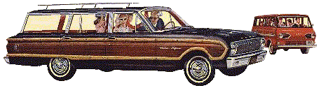 Ford Falcon Squire 62